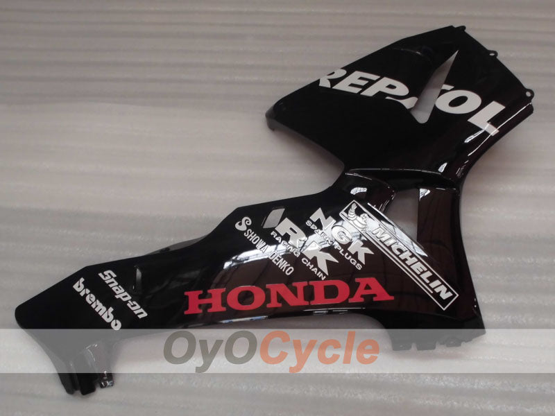 Kit de carénages injectés pour CBR600RR 05-06 - Noir - Repsol #OYO87904922