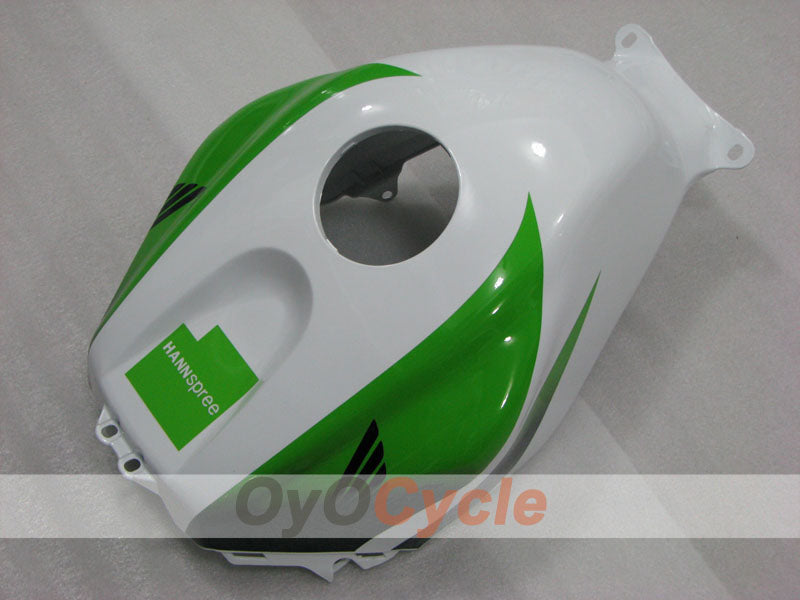 Kit de carénages injectés pour CBR600RR 05-06 - Vert, blanc, noir - HANN Spree #OYO87904924