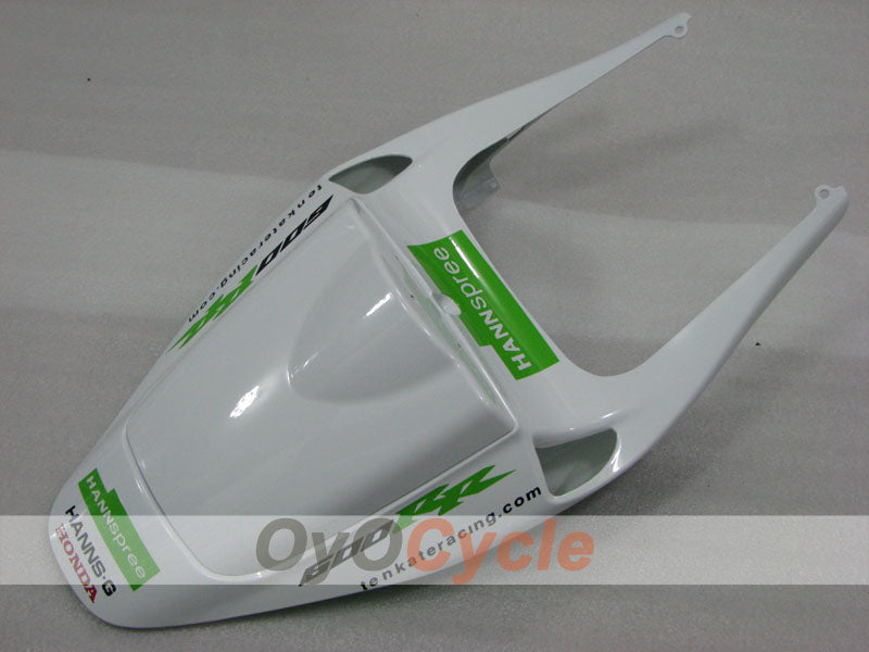 Kit de carénages injectés pour CBR600RR 05-06 - Vert, blanc, noir - HANN Spree #OYO87904924