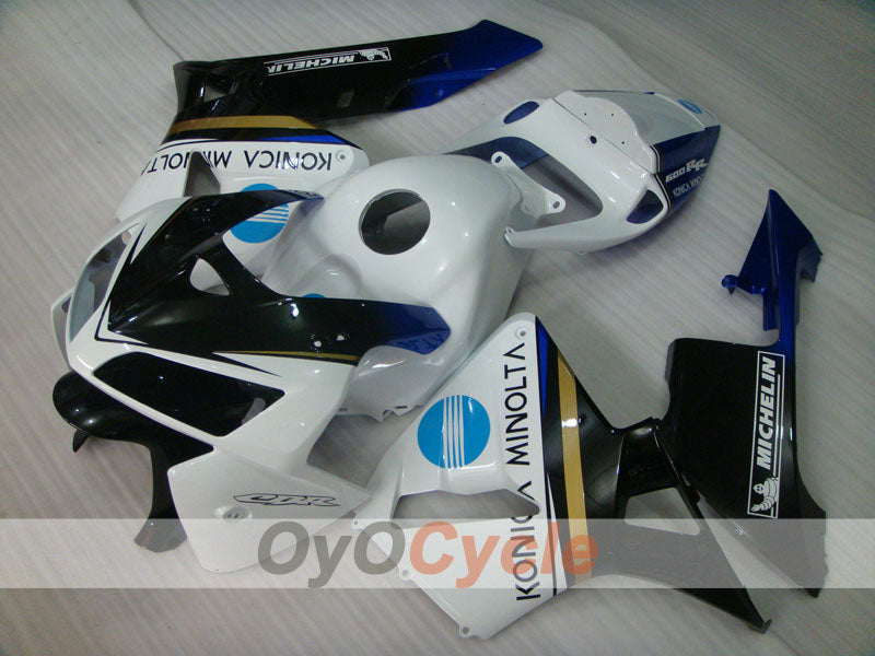 Kit de carénages injectés pour CBR600RR 05-06 - Blanc, noir - Konica Minolta, MICHELIN #OYO87904925 Image principale du produit