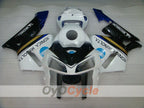 Kit de carénages injectés pour CBR600RR 05-06 - Blanc, noir - Konica Minolta, MICHELIN #OYO87904925