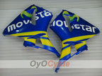 Kit de carénages injectés pour CBR600RR 05-06 - Jaune, bleu - Castrol, MICHELIN, Movistar #OYO87904926