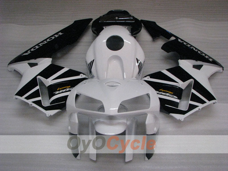 Kit de carénage à injection pour CBR600RR 05-06 - Blanc, Noir - Style d'usine #OYO87904927 Image secondaire du produit