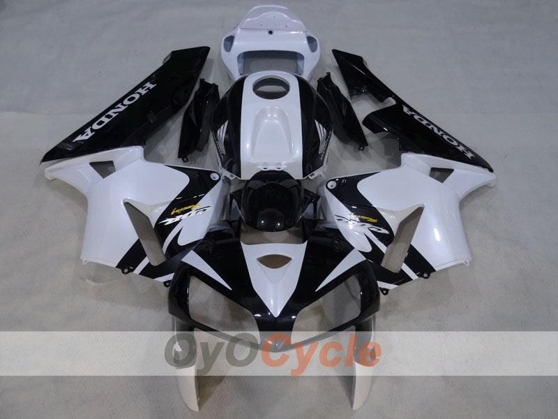 Kit de carénage à injection pour CBR600RR 05-06 - Blanc, Noir - Style d'usine #OYO87904929 Image secondaire du produit