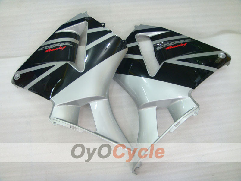 Kit de carénage à injection pour CBR600RR 05-06 - Noir, Argent - Style d'usine #OYO87904932