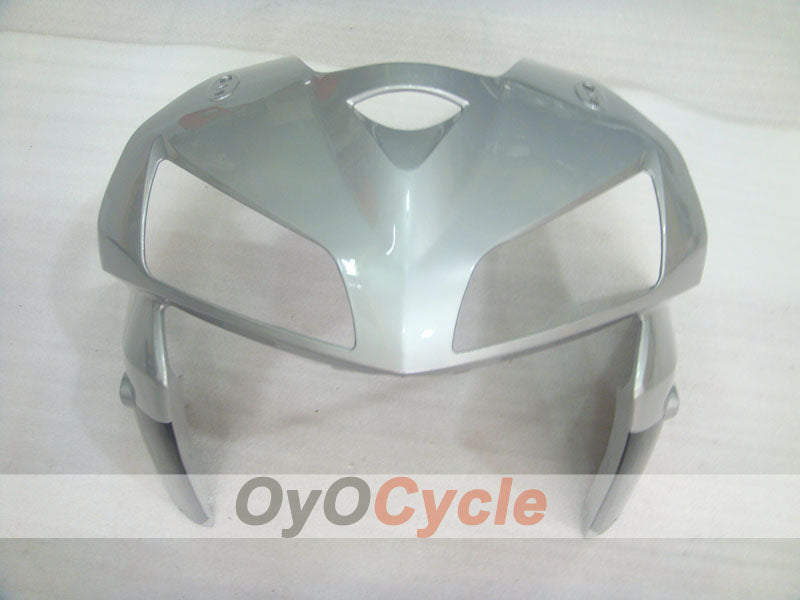 Kit de carénage à injection pour CBR600RR 05-06 - Noir, Argent - Style d'usine #OYO87904932
