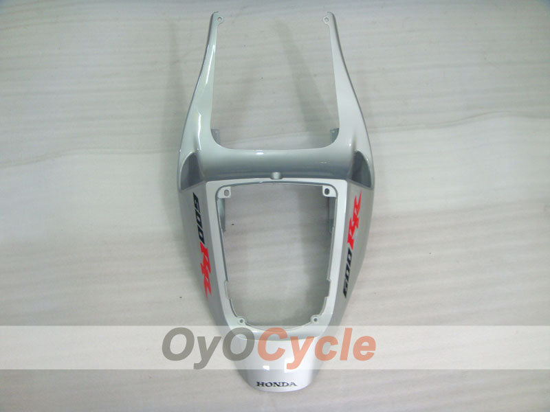 Kit de carénage à injection pour CBR600RR 05-06 - Noir, Argent - Style d'usine #OYO87904932