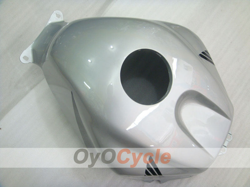 Kit de carénage à injection pour CBR600RR 05-06 - Noir, Argent - Style d'usine #OYO87904932