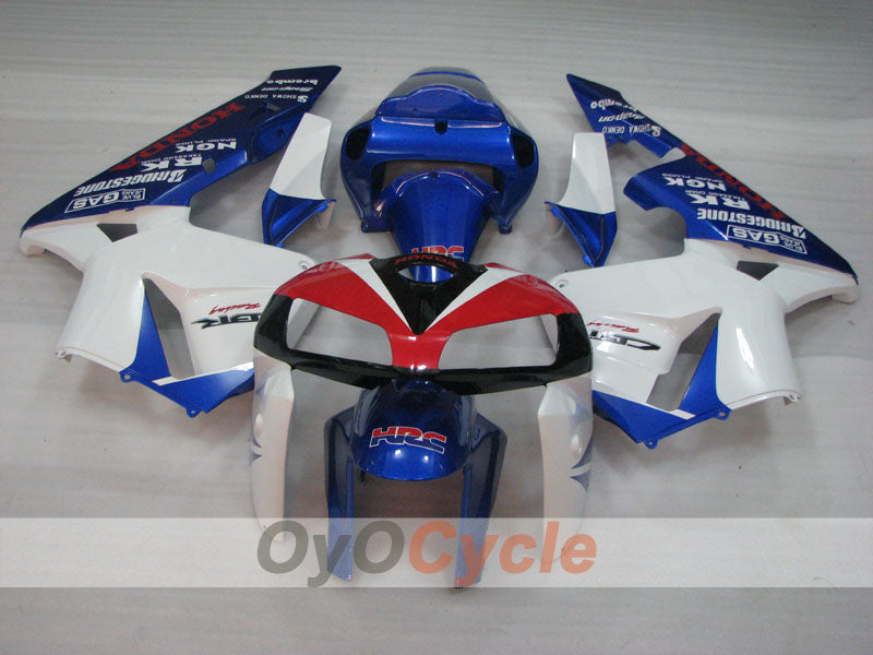Kit de carénage à injection pour CBR600RR 05-06 - Bleu, Blanc - Style d'usine #OYO87904933 Image secondaire du produit