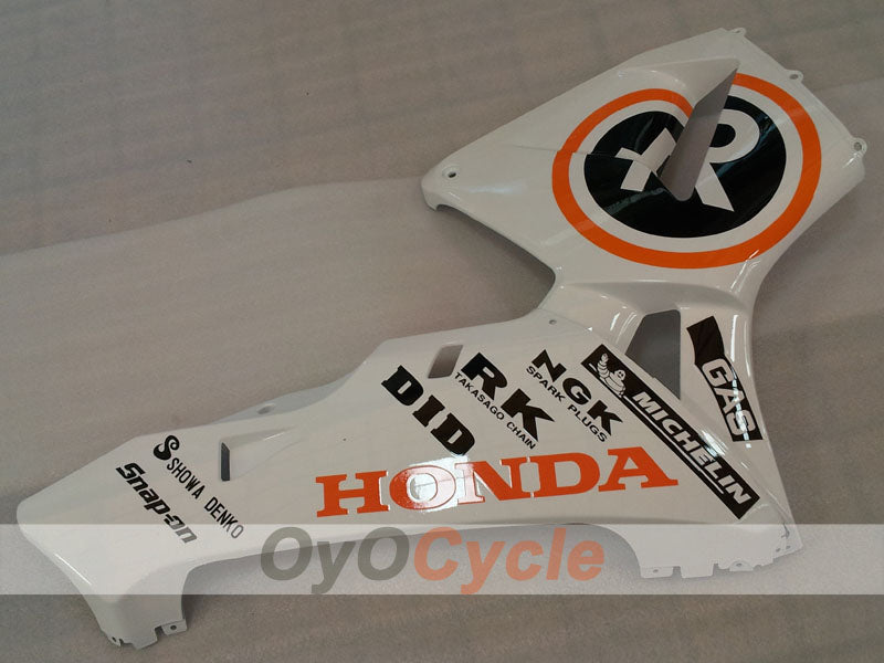 Kit de carénage à injection pour CBR600RR 05-06 - Blanc - MICHELIN, RK, Repsol #OYO87904934