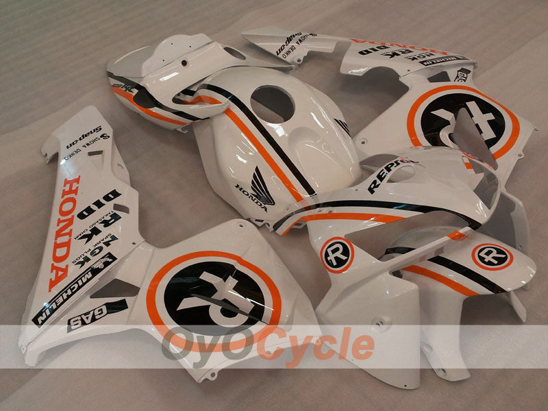 Kit de carénage à injection pour CBR600RR 05-06 - Blanc - MICHELIN, RK, Repsol #OYO87904934 Image principale du produit