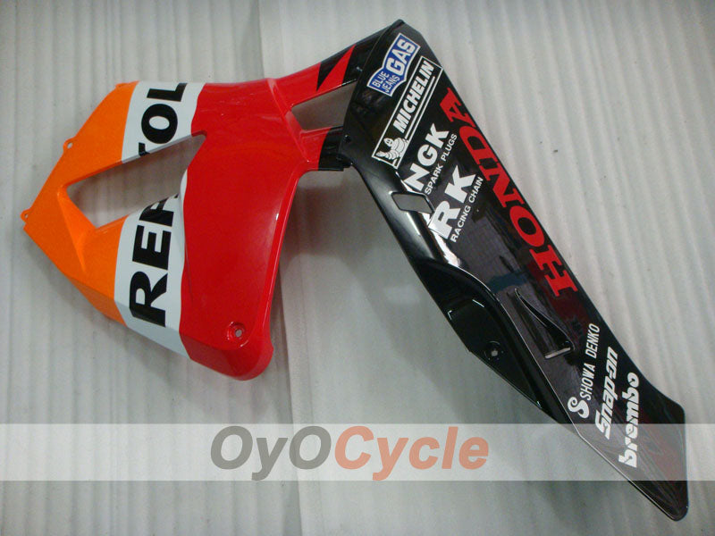 Kit de carénage à injection pour CBR600RR 05-06 - Orange, Noir - MICHELIN, RK, Repsol #OYO87904935