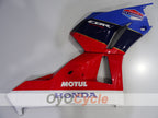 Kit de carénage injecté pour CBR600RR 13-20 - Rouge, Bleu, Blanc - MOTUL #OYO87904939
