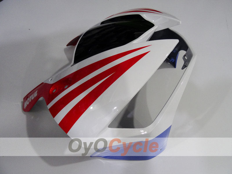 Kit de carénage injecté pour CBR600RR 13-20 - Rouge, Bleu, Blanc - MOTUL #OYO87904939
