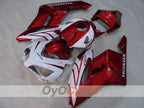Kit de carénage injecté pour CBR1000RR 04-05 - Rouge, Blanc - Style d’origine #OYO87904941