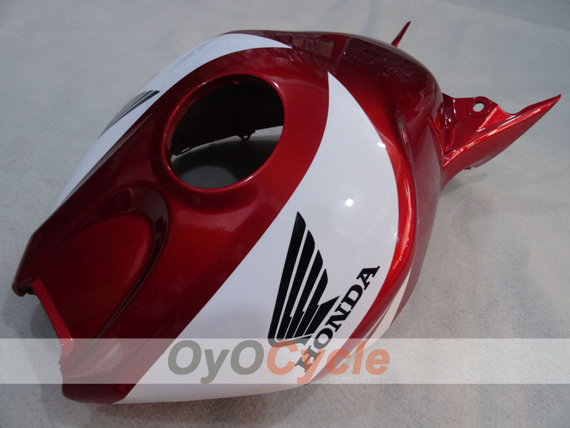 Kit de carénage injecté pour CBR1000RR 04-05 - Rouge, Blanc - Style d’origine #OYO87904941