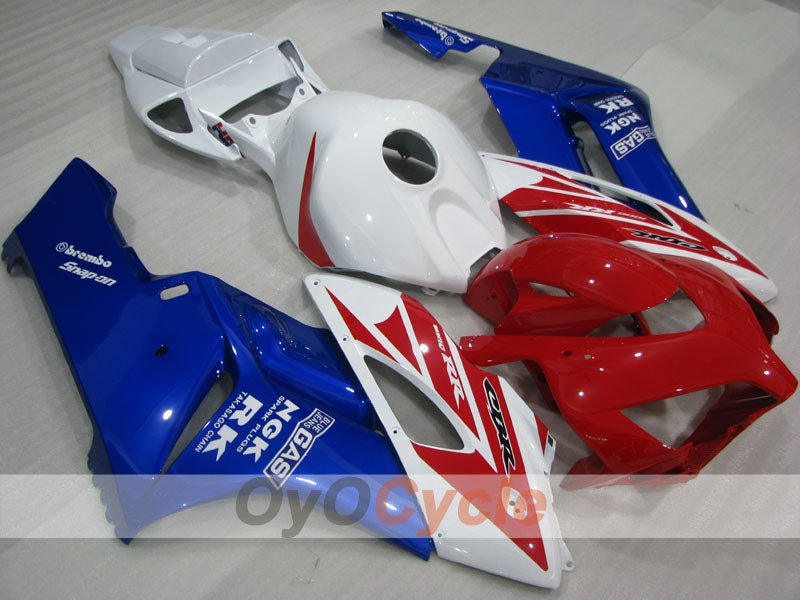 Kit de carénage injecté pour CBR1000RR 04-05 - Rouge, Bleu, Blanc - RK #OYO87904942 Image principale du produit