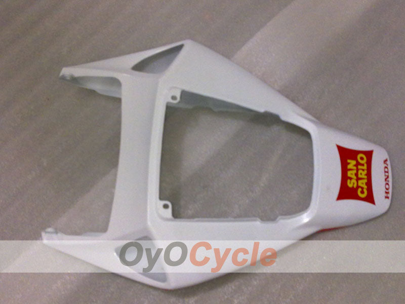 Kit de carénage injecté pour CBR1000RR 04-05 - Rouge, Blanc - San Carlo #OYO87904944