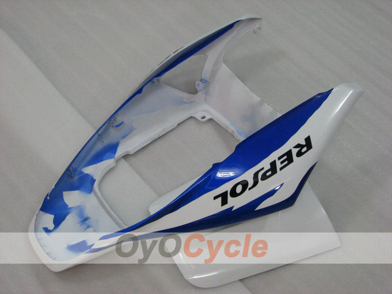 Kit de carénage injecté pour CBR1000RR 04-05 - Bleu, Blanc - Repsol #OYO87904948