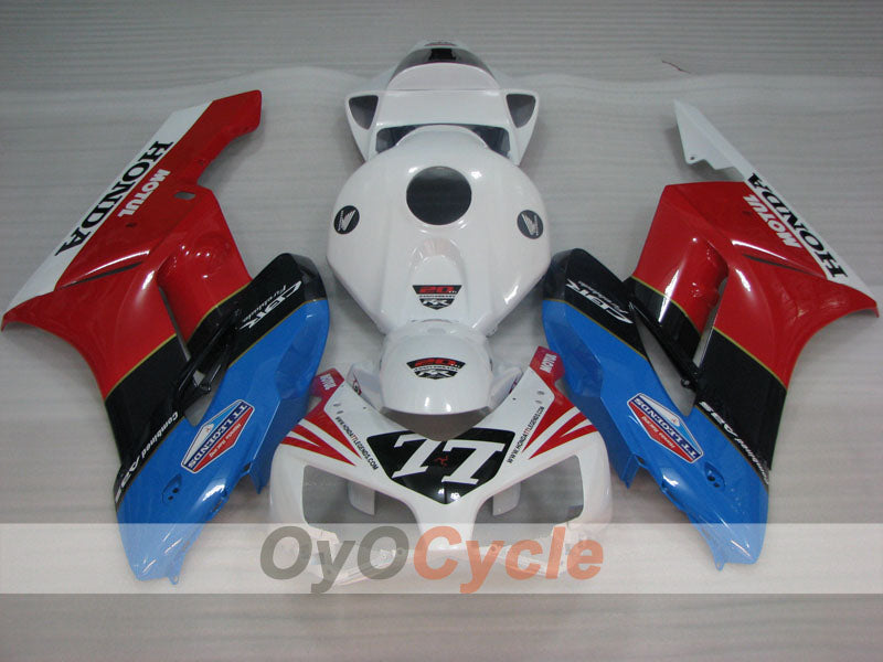 Kit de carénage injecté pour CBR1000RR 04-05 - Rouge, Bleu, Blanc - MOTUL #OYO87904949 Image secondaire du produit