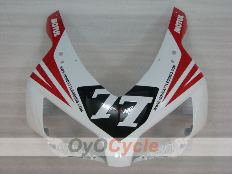 Kit de carénage injecté pour CBR1000RR 04-05 - Rouge, Bleu, Blanc - MOTUL #OYO87904949