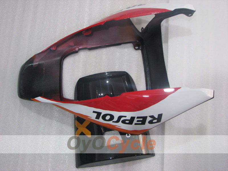 Kit de carénage injecté pour CBR1000RR 04-05 - Orange, Noir, Mat - Repsol CX #OYO87904951
