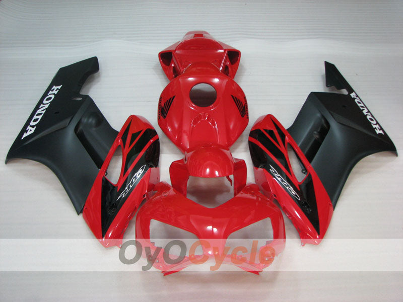 Kit de carénage à injection pour CBR1000RR 04-05 - Rouge, noir, mat - Fireblade #OYO87904955