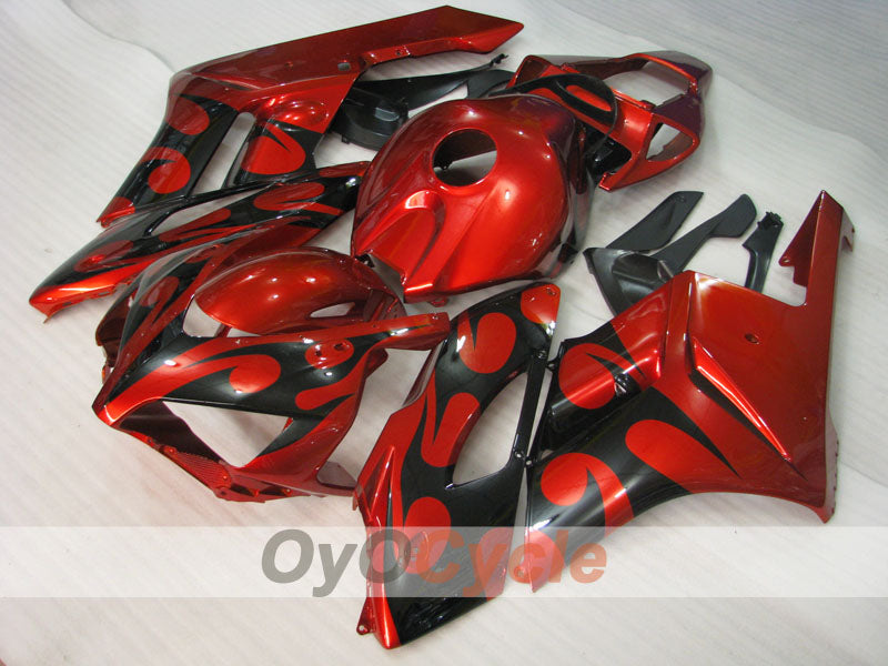 Kit de carénage à injection pour CBR1000RR 04-05 - Orange, noir - Flame #OYO87904957 Image principale du produit