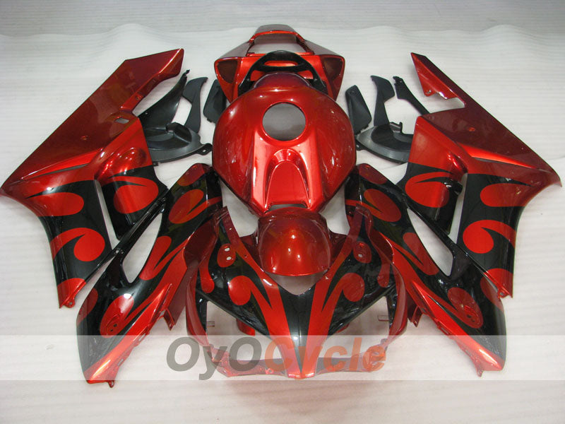 Kit de carénage à injection pour CBR1000RR 04-05 - Orange, noir - Flame #OYO87904957 Image secondaire du produit