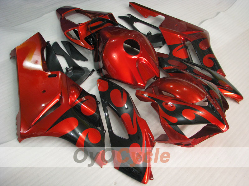Kit de carénage à injection pour CBR1000RR 04-05 - Orange, noir - Flame #OYO87904957