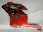 Kit de carénage à injection pour CBR1000RR 04-05 - Orange, noir - Flame #OYO87904957