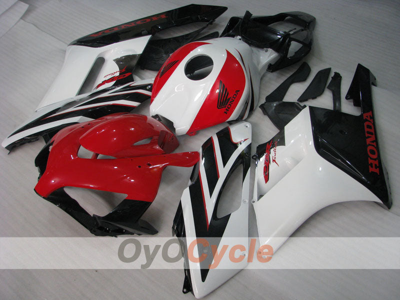 Kit de carénage à injection pour CBR1000RR 04-05 - Rouge, blanc - Style d'origine #OYO87904958 Image principale du produit