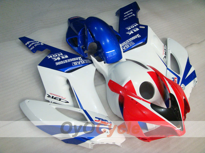 Kit de carénage à injection pour CBR1000RR 04-05 - Bleu, blanc - Style d'origine, HRC #OYO87904960 Image principale du produit