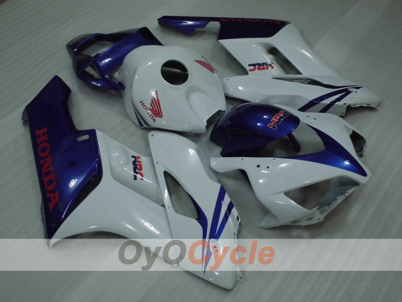 Kit de carénage à injection pour CBR1000RR 04-05 - Bleu, blanc - Style d'origine, HRC #OYO87904961