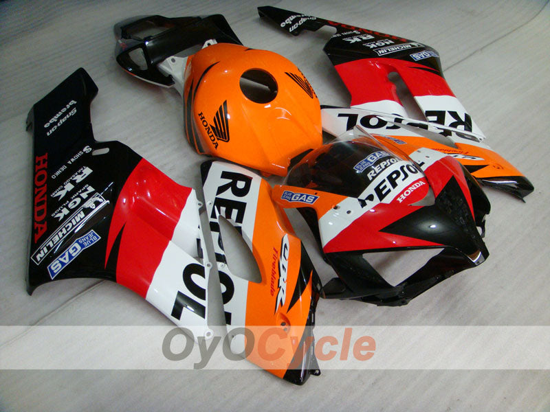Kit de carénage à injection pour CBR1000RR 04-05 - Orange, Noir - Repsol #OYO87904964 Image principale du produit