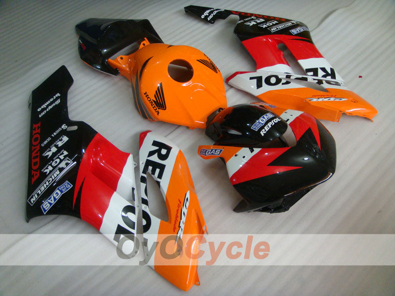 Kit de carénage à injection pour CBR1000RR 04-05 - Orange, Noir - Repsol #OYO87904965 Image principale du produit