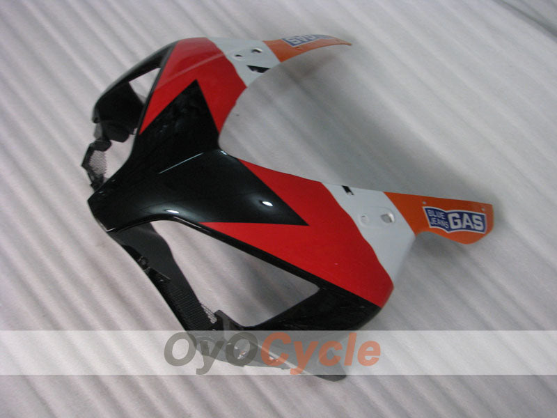Kit de carénage à injection pour CBR1000RR 04-05 - Orange, Noir - Repsol #OYO87904966