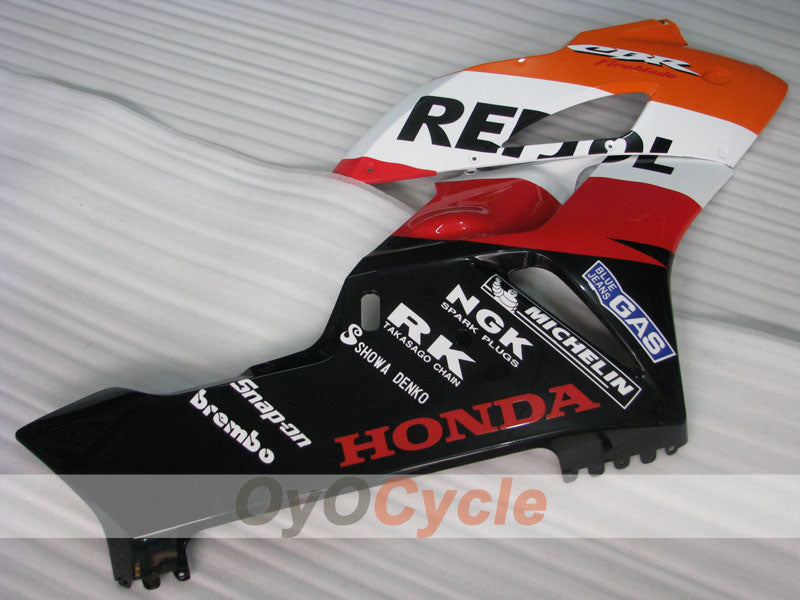 Kit de carénage à injection pour CBR1000RR 04-05 - Orange, Noir - Repsol #OYO87904966