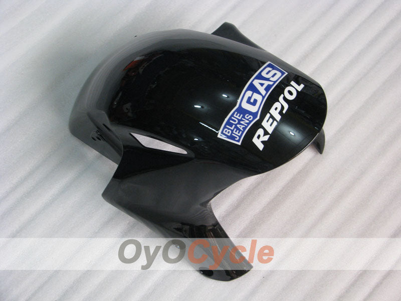 Kit de carénage à injection pour CBR1000RR 04-05 - Orange, Noir - Repsol #OYO87904966