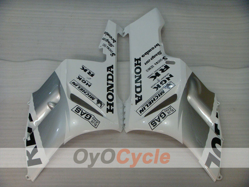 Kit de carénage à injection pour CBR1000RR 04-05 - Blanc, Argent - Repsol #OYO87904967