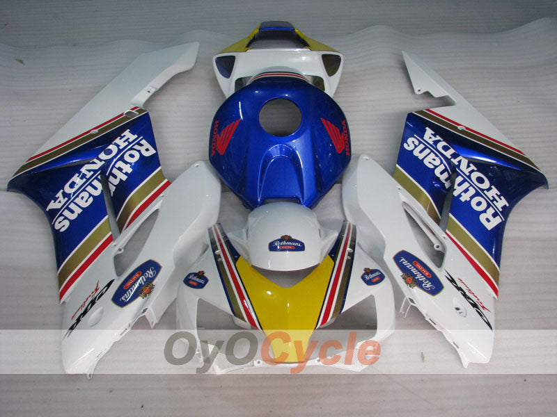 Kit de carénage à injection pour CBR1000RR 04-05 - Bleu, Blanc - Rothmans #OYO87904969