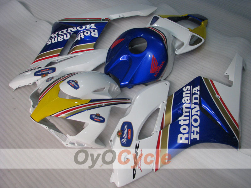 Kit de carénage à injection pour CBR1000RR 04-05 - Bleu, Blanc - Rothmans #OYO87904969