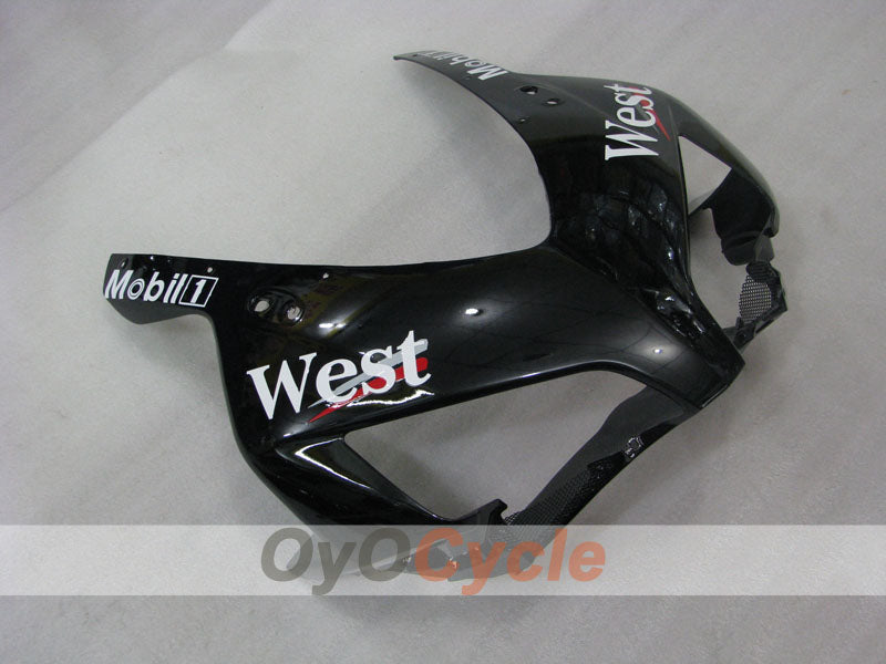 Kit de carénage à injection pour CBR1000RR 04-05 - Blanc, Noir - West #OYO87904970