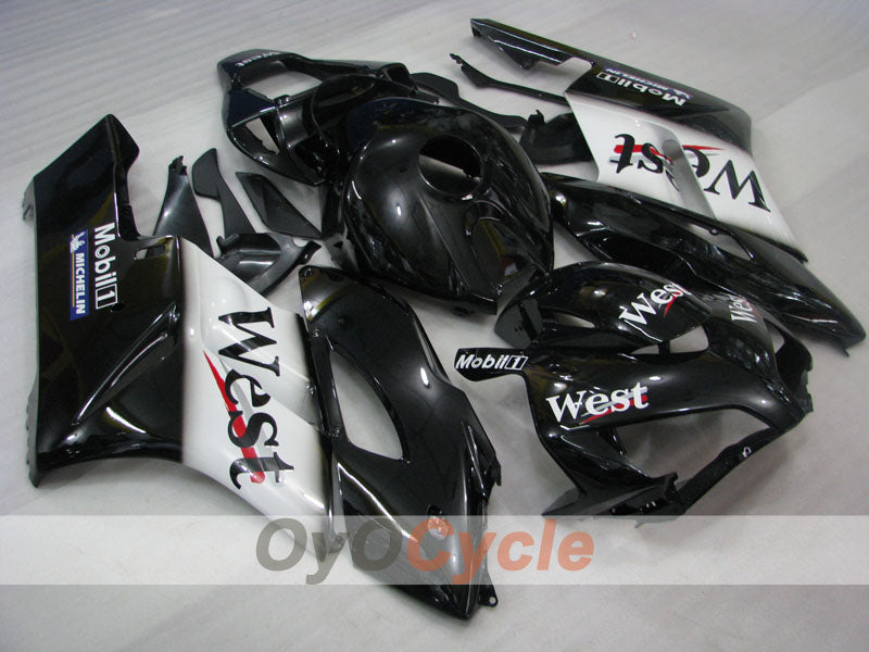 Kit de carénage à injection pour CBR1000RR 04-05 - Blanc, Noir - West #OYO87904970