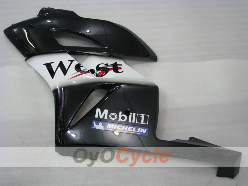 Kit de carénage à injection pour CBR1000RR 04-05 - Blanc, Noir - West #OYO87904970