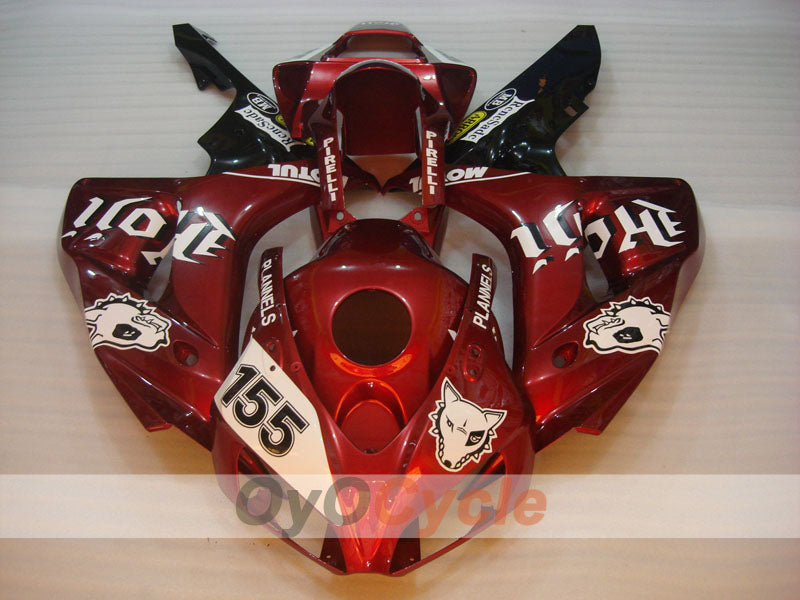Kit de carénage à injection pour CBR1000RR 06-07 - Couleur vin rouge - PLANNELS #OYO87904971
