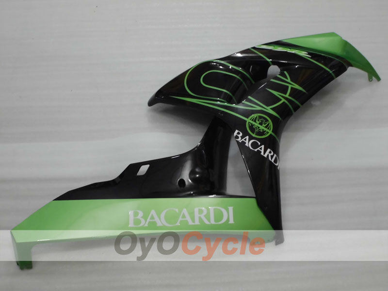 Kit de carénage à injection pour CBR1000RR 06-07 - Vert, Noir - BACARDI #OYO87904974