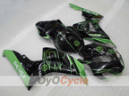 Kit de carénage à injection pour CBR1000RR 06-07 - Vert, Noir - BACARDI #OYO87904974