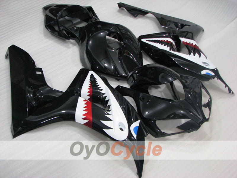 Kit de carénage à injection pour CBR1000RR 06-07 - Noir - Requin #OYO87904979 Image principale du produit