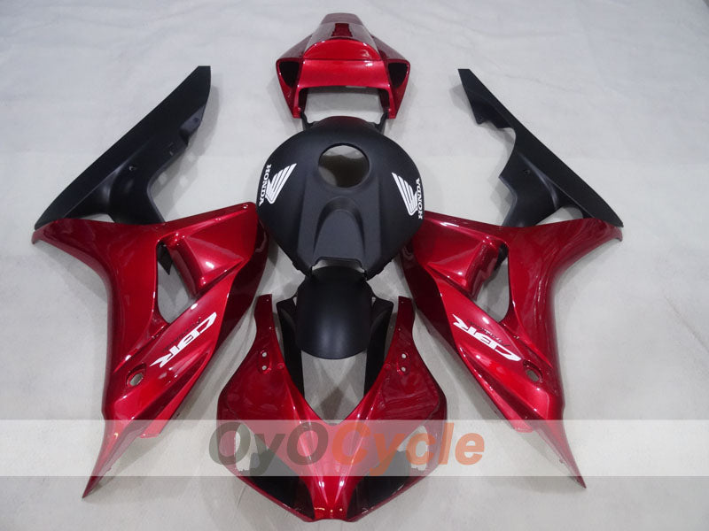 Kit de carénage à injection pour CBR1000RR 06-07 - Rouge vin, noir - Style d'origine #OYO87904980 Image secondaire du produit